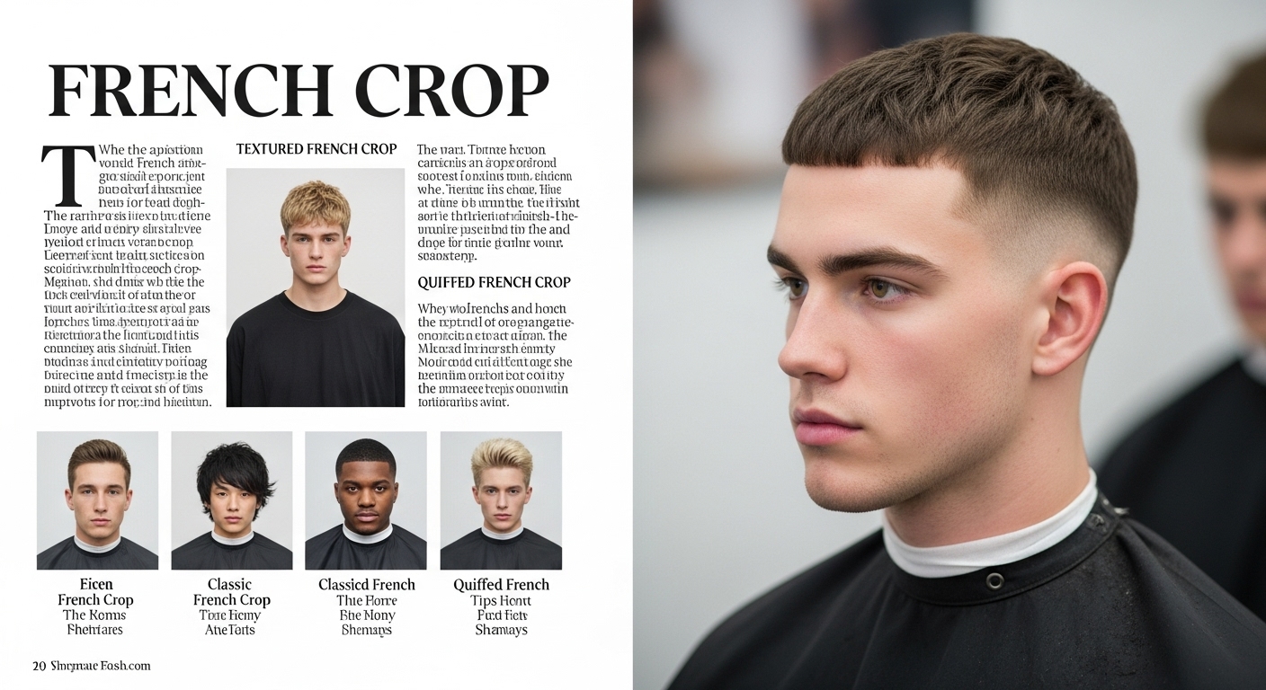 The French Crop Haircut: What’s the Deal?
