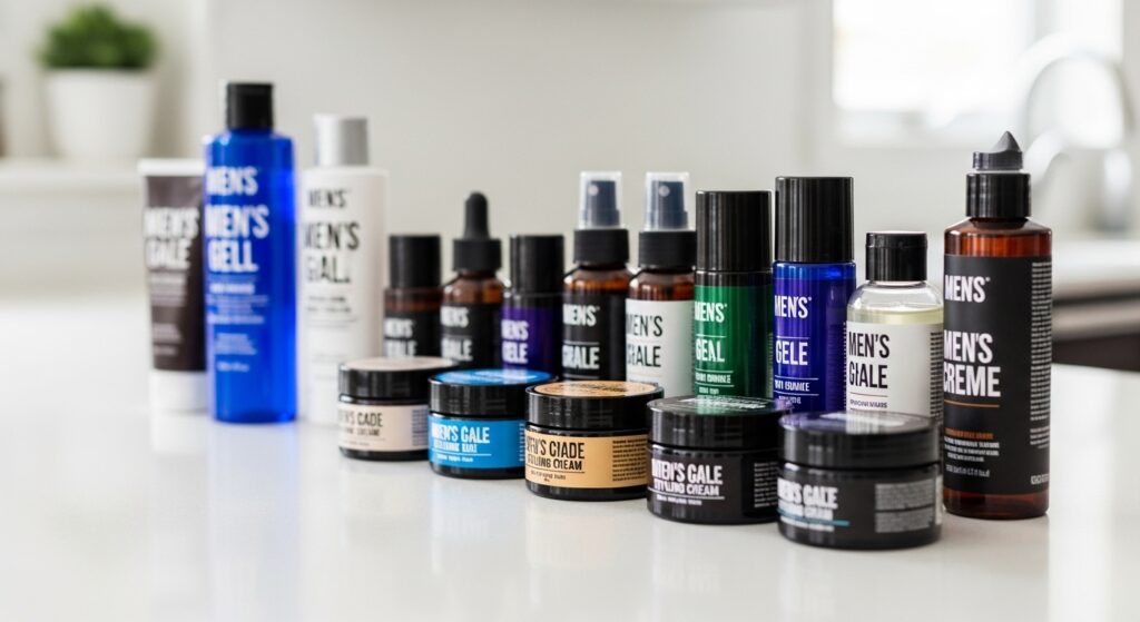 styling products for mullet fade haircut