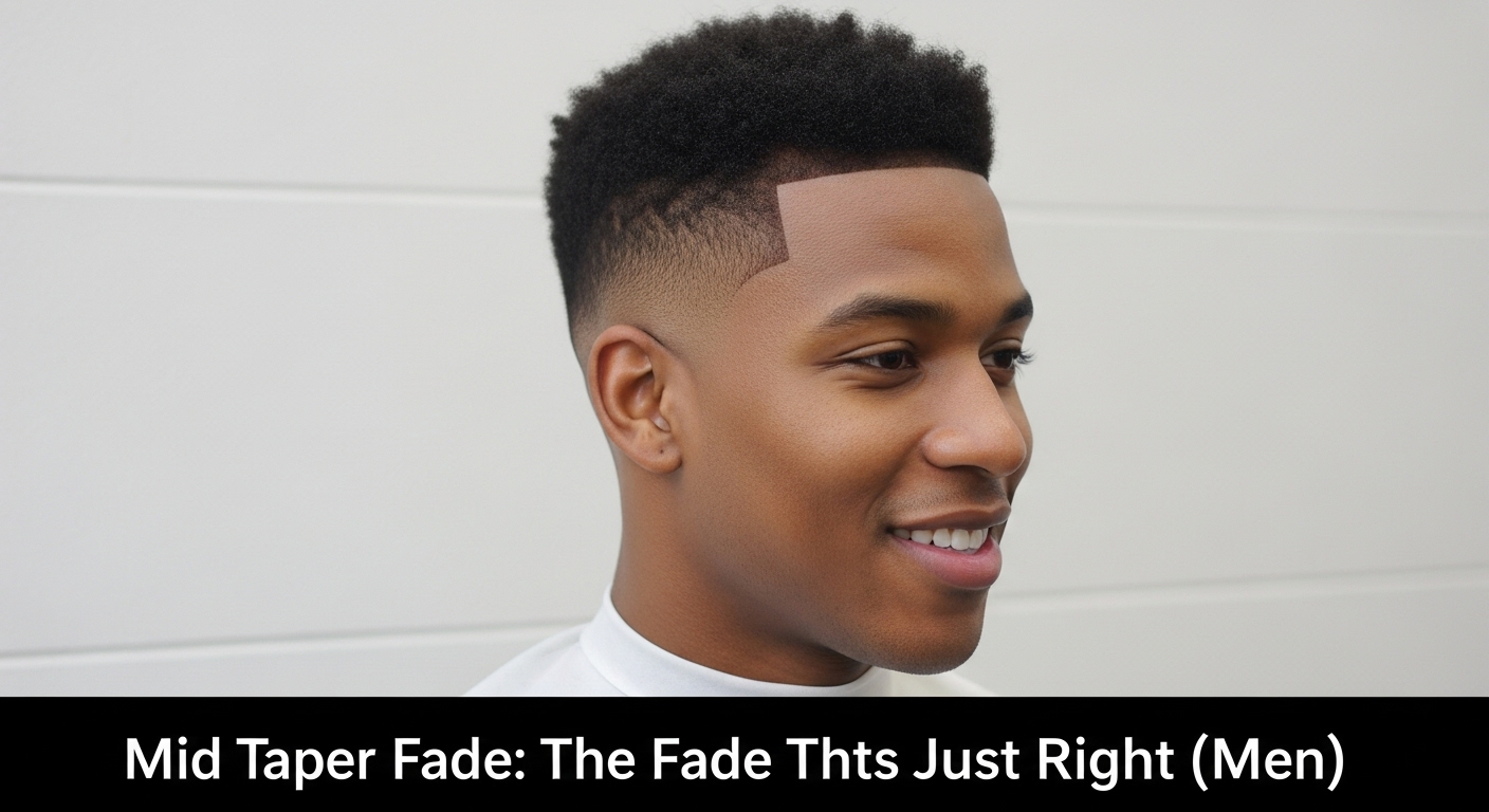 Mid Taper Fade: The Fade That Fits Just Right