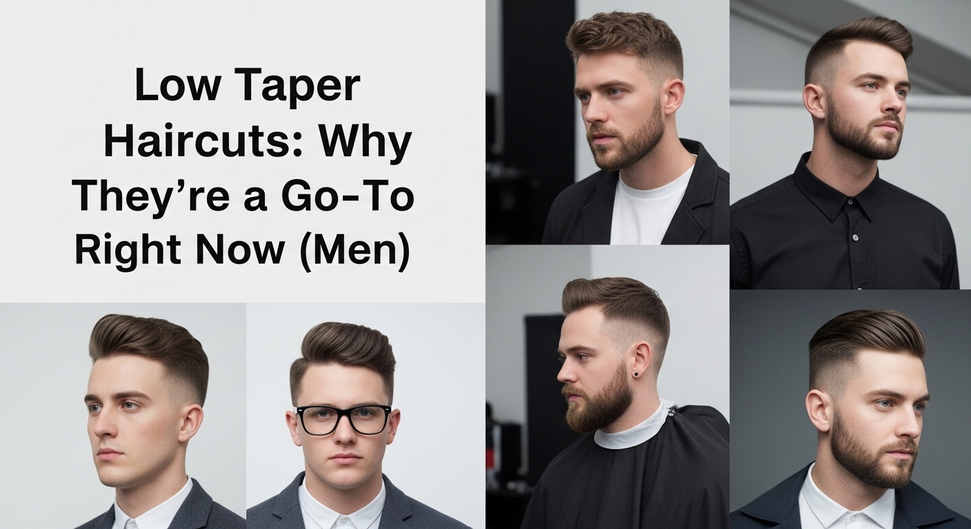 Low Taper Haircuts: Why They’re a Go-To Right Now
