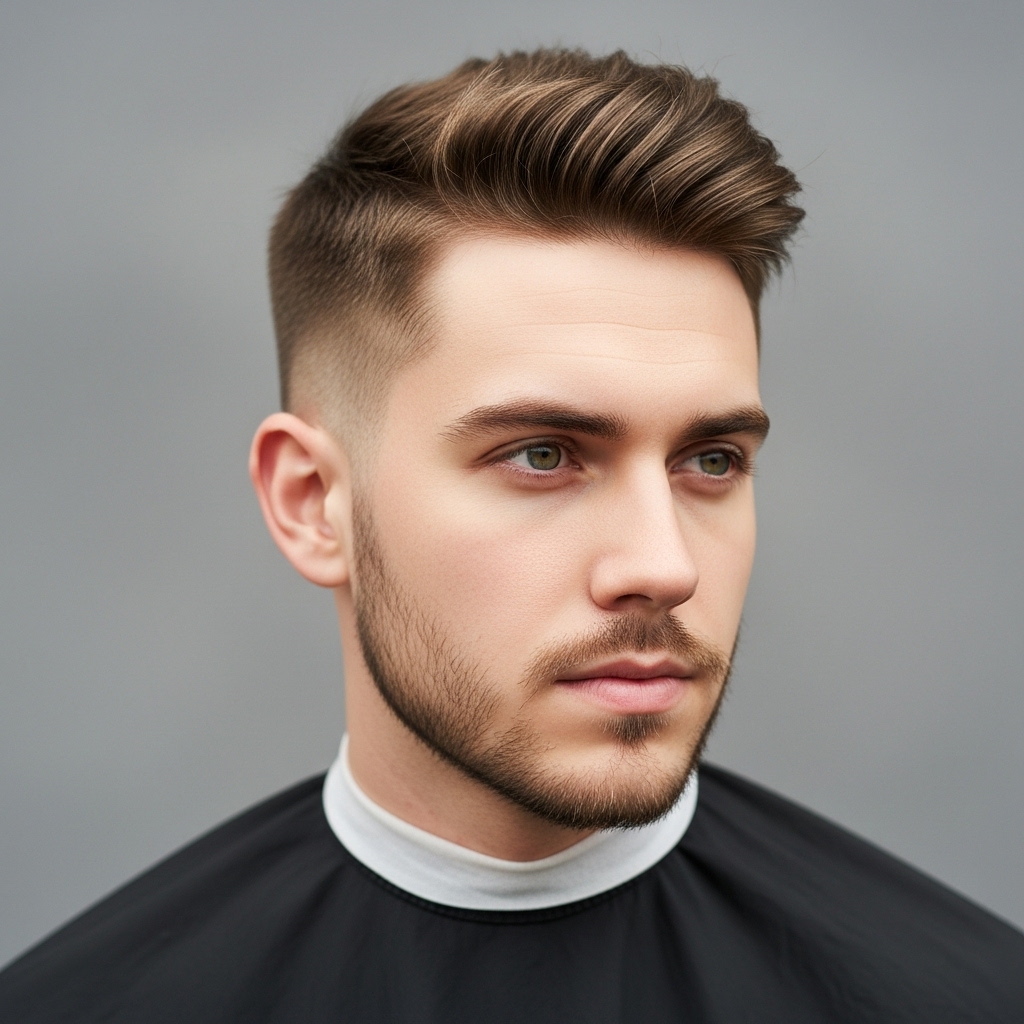You don’t have to go short. The medium length crew cut gives you some style freedom. Long crew cut styles let you play with texture. Want volume? Try a matte pomade and let it live a little.