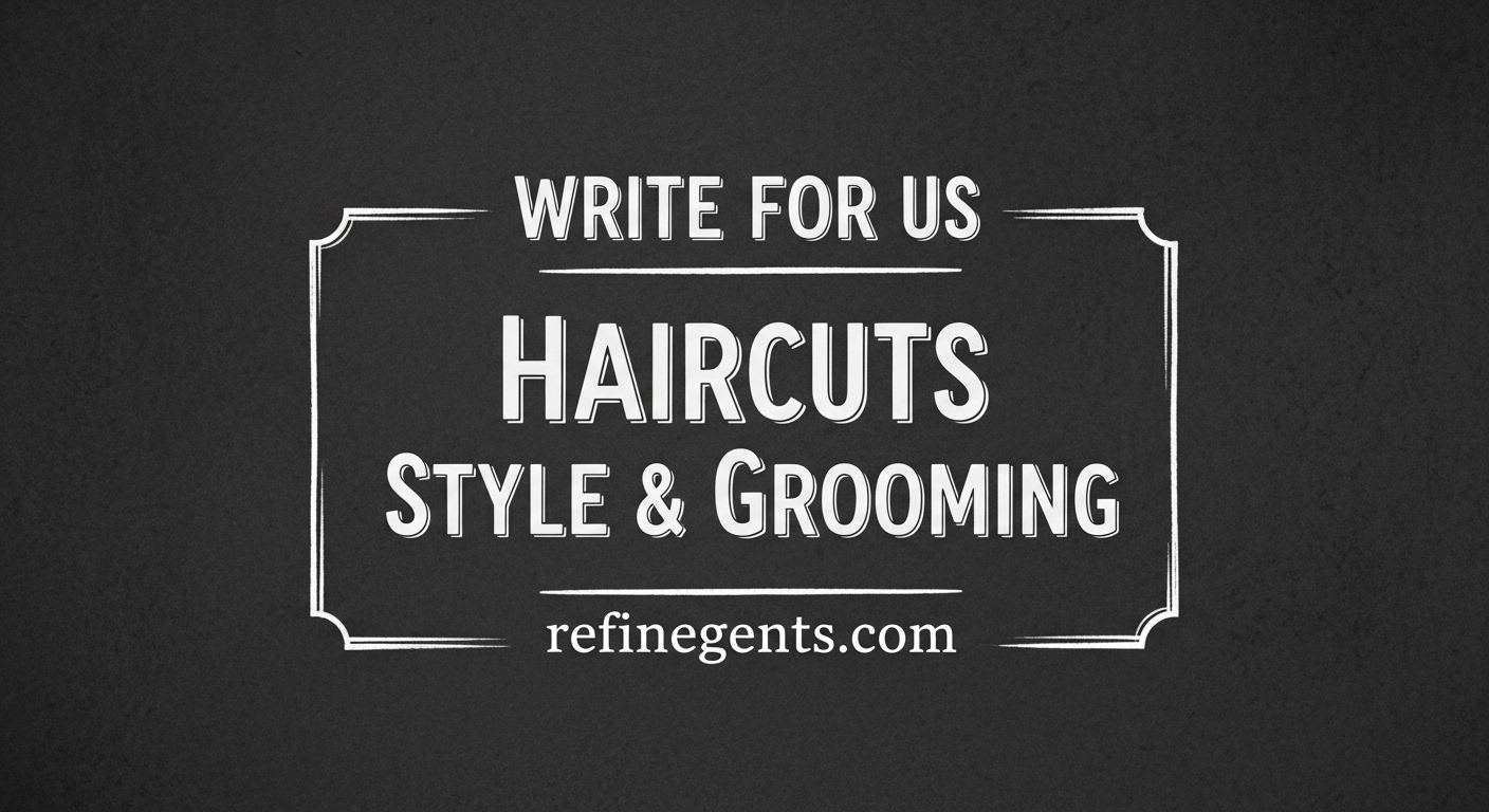 Write for Us Haircuts Style & Grooming refinegents.com