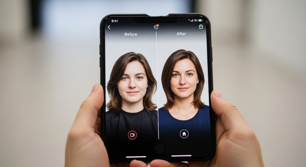  “AI hairstyle recommendations based on face shape”)