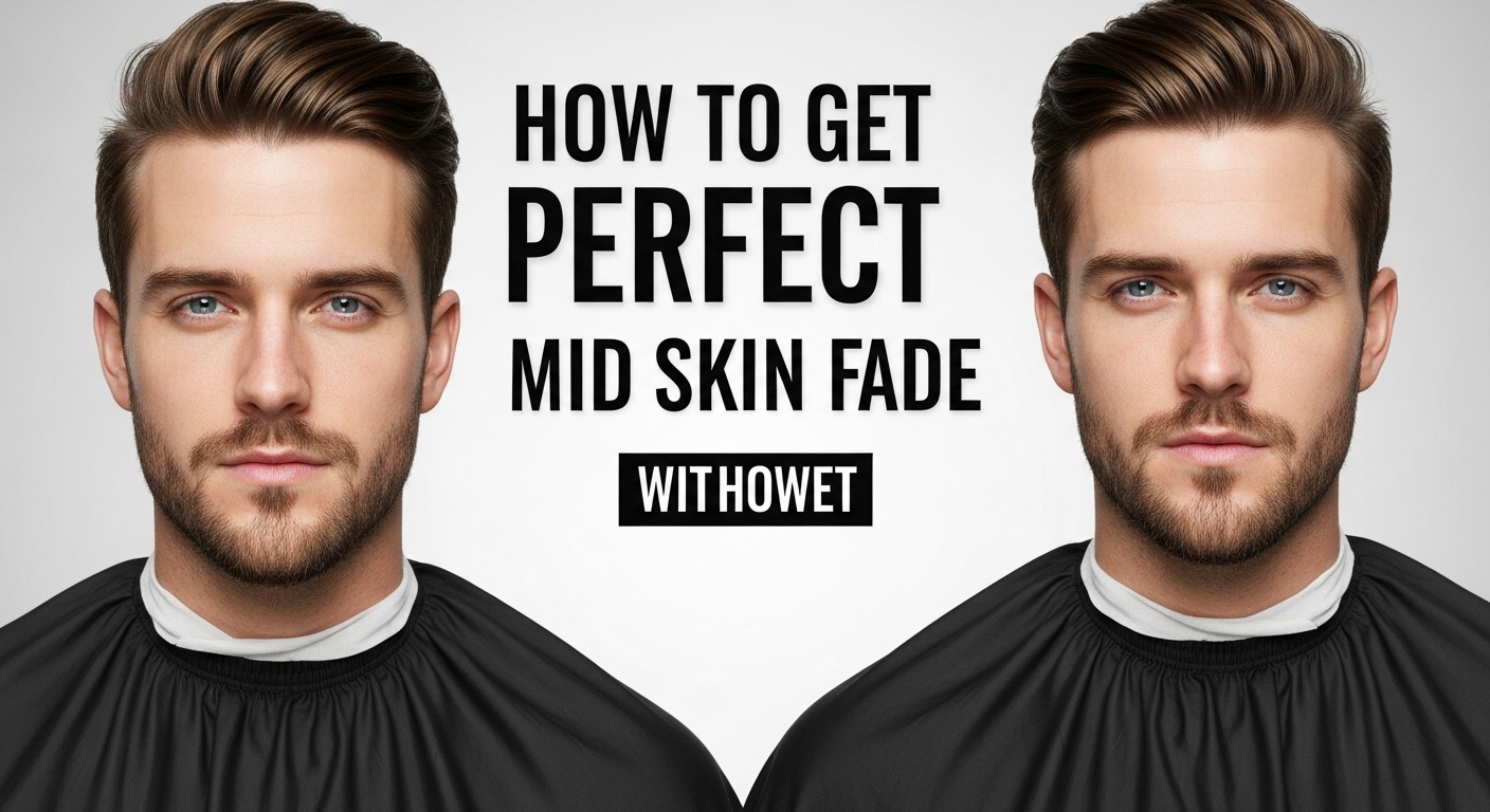 How to Get a Perfect Mid Skin Fade
