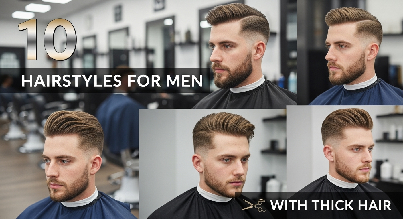 Top 10 Hairstyles for Men with Thick Hair