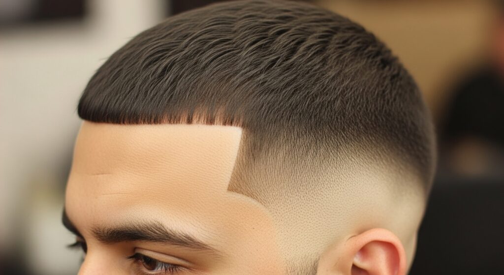 Beard style that balances diamond face shape.