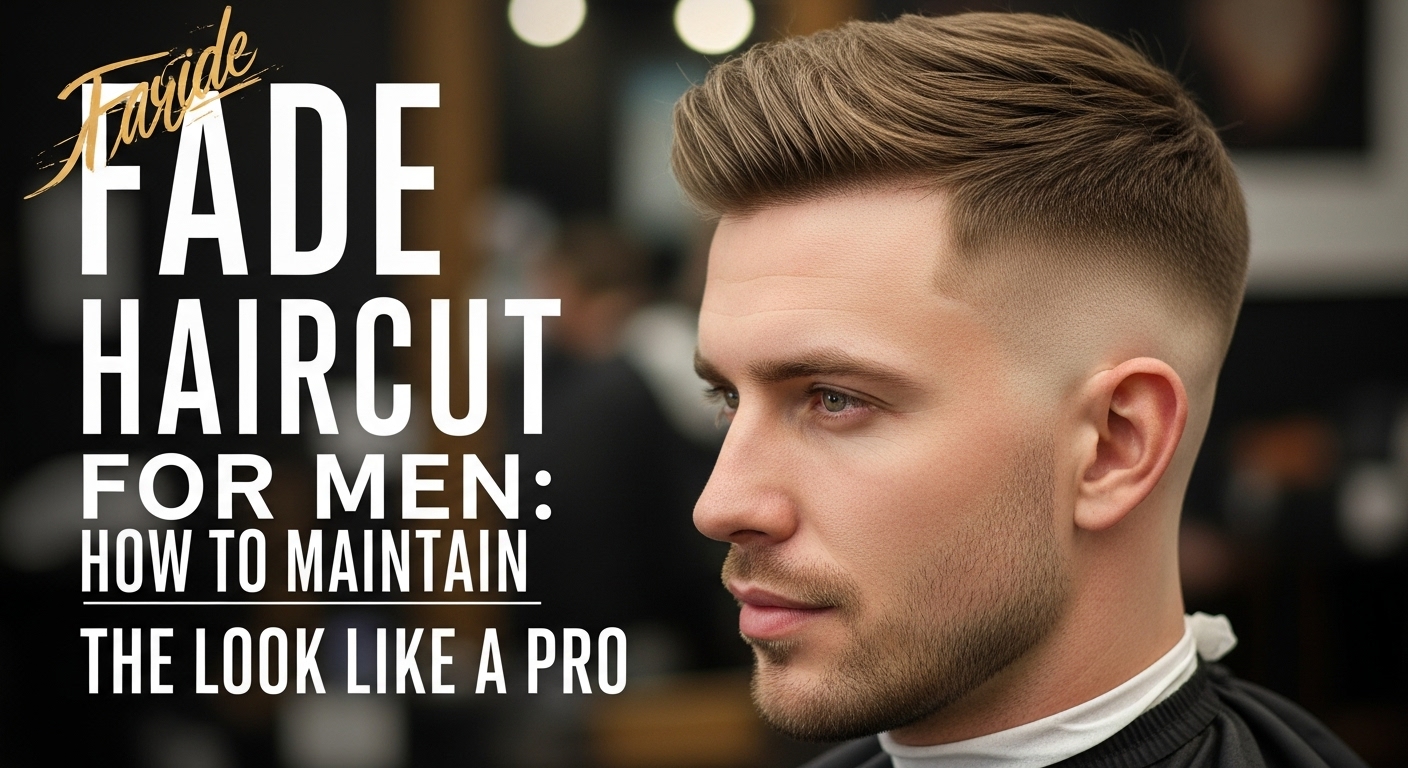 Fade Haircut for Men: How to Maintain the Look Like a Pro