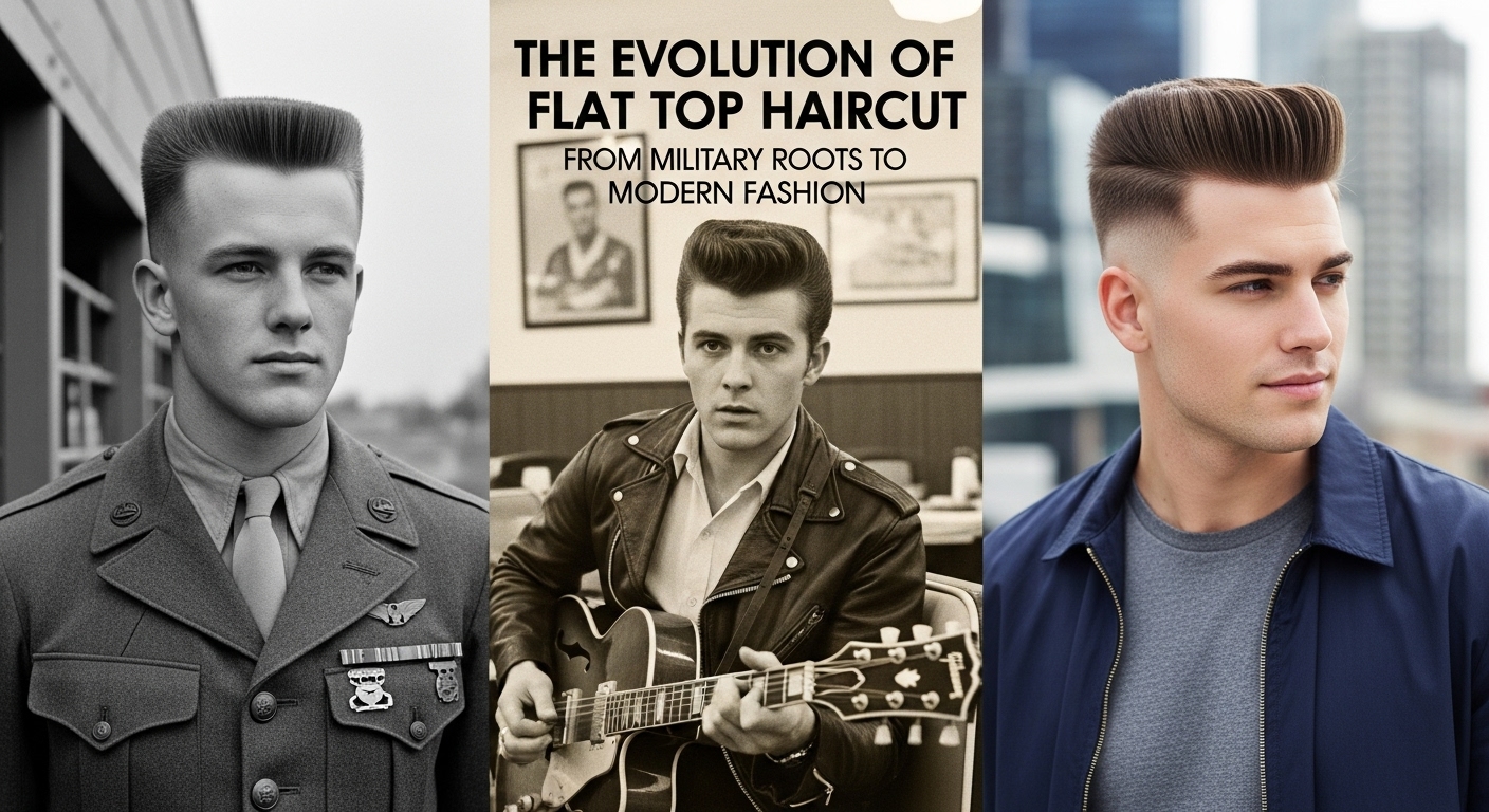 The Evolution of the Flat Top Haircut, From Military Roots to Modern Fashion