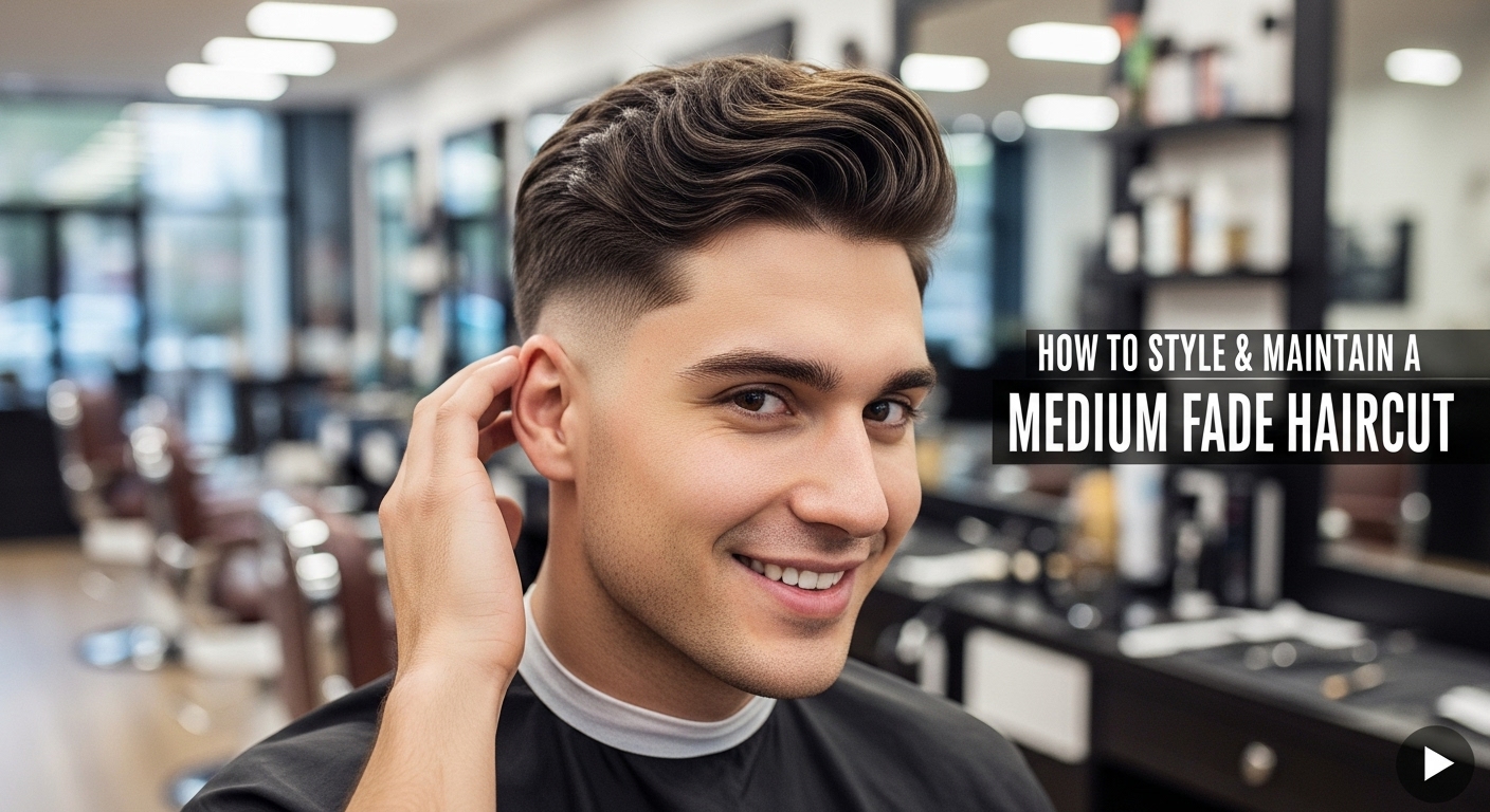 How to Style and Maintain a Medium Fade Haircut