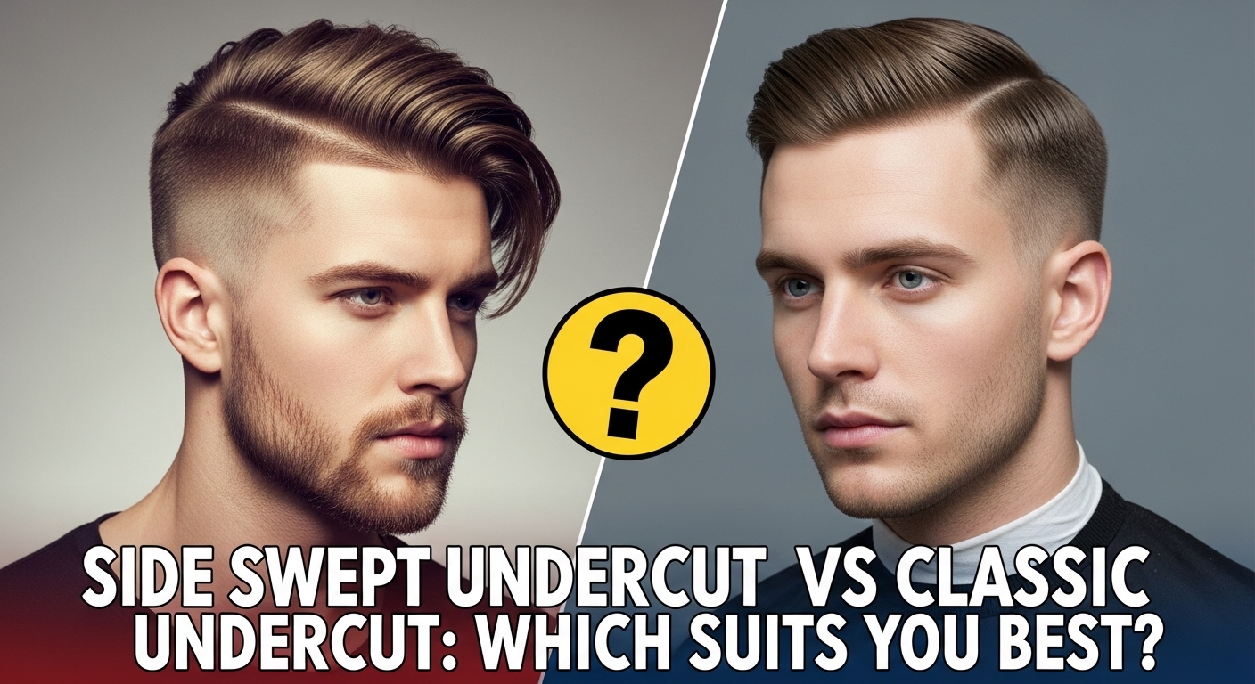 Side Swept Undercut vs Classic Undercut: Which Suits You Best?