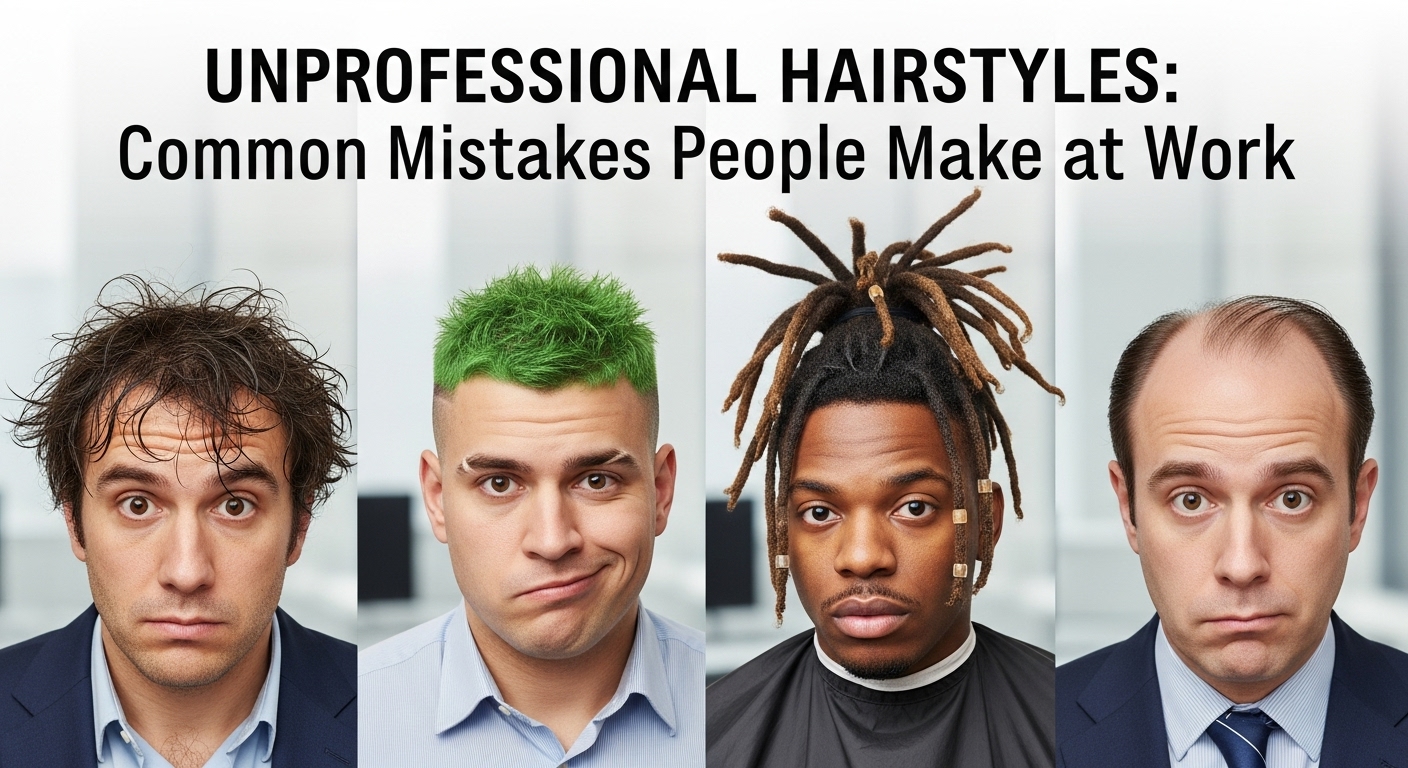 Unprofessional Hairstyles: Common Mistakes People Make at Work